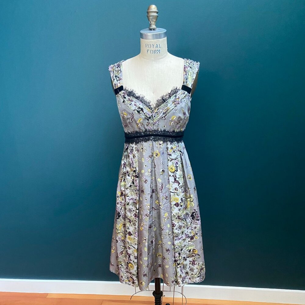 Nanette Lepore 100% silk dress Size 4